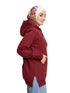 Brick Red Hoodie Vent - Khotwh